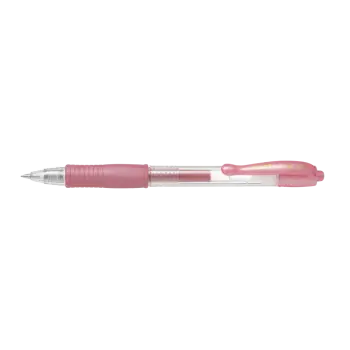 PILOT ΣΤΥΛΟ G-2 0.7mm ΜΕΤΑΛΛΙΚΟ ΡΟΖ 12 ΤΕΜΑΧΙΑ (Το προιόν πωλείται σε μεμονωμένα τεμάχια του ενός)
