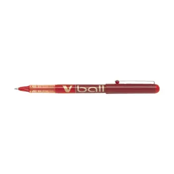 PILOT ΣΤΥΛΟ ΥΓΡΗΣ ΜΕΛΑΝΗΣ V-BALL 0.5mm FINE ΚΟΚΚΙΝΟ 12 ΤΕΜΑΧΙΑ (Το προιόν πωλείται σε μεμονωμένα τεμάχια του ενός)