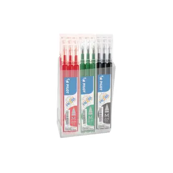PILOT ΑΝΤΑΛΛΑΚΤΙΚΟ ΑΣΣΟΡΤΙ FRIXION BALL 0.7mm MEDIUM ΕΝΤΟΝΑ 12x3 ΤΕΜΑΧΙΑ (Το προιόν πωλείται σε μεμονωμένα τεμάχια του ενός)