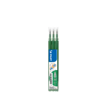 PILOT ΑΝΤΑΛΛΑΚΤΙΚΟ ΠΡΑΣΙΝΟ ΜΕΛΑΝΙ FRIXION BALL 0.7mm MEDIUM 3x12 ΤΕΜΑΧΙΑ (Το προιόν πωλείται σε μεμονωμένα τεμάχια του ενός)