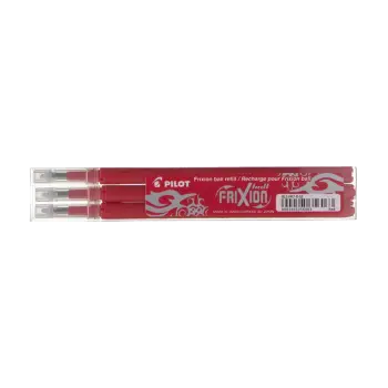 PILOT ΑΝΤΑΛΛΑΚΤΙΚΟ ΚΟΚΚΙΝΟ ΜΕΛΑΝΙ FRIXION BALL 0.7mm MEDIUM 3x12 ΤΕΜΑΧΙΑ (Το προιόν πωλείται σε μεμονωμένα τεμάχια του ενός)
