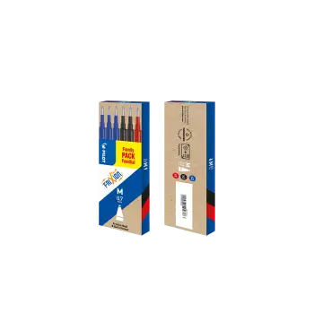 PILOT ΑΝΤΑΛΛΑΚΤΙΚΟ FRIXION BALL 0.7mm MEDIUM ΑΣΣΟΡΤΙ 12x (Το προιόν πωλείται σε μεμονωμένα τεμάχια του ενός)