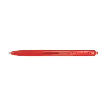 PILOT ΣΤΥΛΟ ΚΟΥΜΠΙ SUPER GRIP G 1.0mm MEDIUM ΚΟΚΚΙΝΟ 12 ΤΕΜΑΧΙΑ (Το προιόν πωλείται σε μεμονωμένα τεμάχια του ενός)