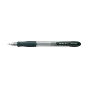 PILOT ΣΤΥΛΟ SUPER GRIP 1.0mm MEDIUM ΜΑΥΡΟ  (Το προιόν πωλείται σε μεμονωμένα τεμάχια του ενός)
