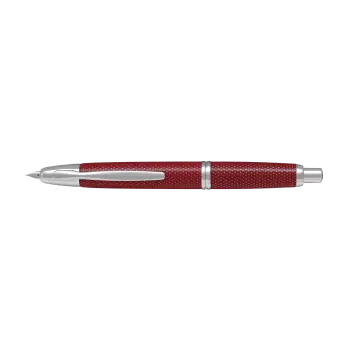 PILOT FINE WRITING ΠΕΝΑ 18Κ. CAPLESS GRAPHITE RHODIUM TRIMS MEDIUM ΚΟΚΚΙΝΗ