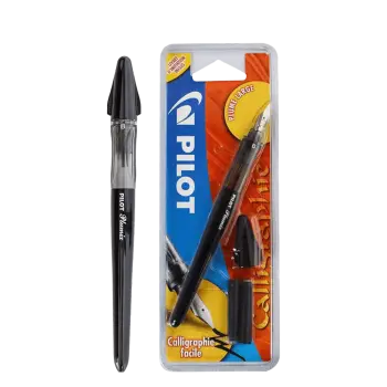 PILOT ΠΕΝΑ ΚΑΛΛΙΓΡΑΦΙΑΣ BLISTER BROAD PLUMIX FCD-B-B ΜΑΥΡΟ & 2 ΑΜΠΟΥΛΕΣ
