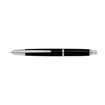 PILOT FINE WRITING ΠΕΝΑ 18Κ. CAPLESS DECIMO RHODIUM FINE ΜΑΥΡΗ