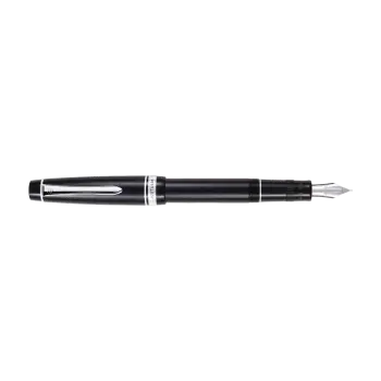 PILOT FINE WRITING ΠΕΝΑ 14Κ. JUSTUS RHODIUM TRIM MEDIUM ΜΑΥΡΗ