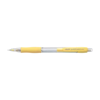 PILOT ΜΗΧΑΝΙΚΟ ΜΟΛΥΒΙ SUPER GRIP 0.5mm ΚΙΤΡΙΝΟ 12 ΤΕΜΑΧΙΑ (Το προιόν πωλείται σε μεμονωμένα τεμάχια του ενός)