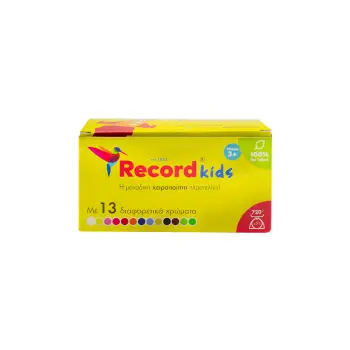 RECORD KIDS 3+ ΠΛΑΣΤΕΛΙΝΗ 13 ΧΡΩΜΑΤΑ