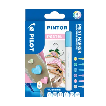 PILOT ΜΑΡΚΑΔΟΡΟΙ PINTOR FINE PASTEL ΣΕΤ 6 ΤΕΜΑΧΙΑ