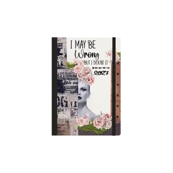 Linardatos   Ημερήσιο Ημερολόγιο WOMAN 12Χ17 2027