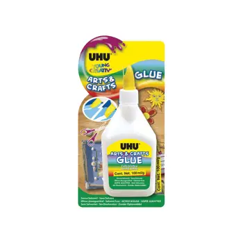 UHU ΞΥΛΟΚΟΛΛΑ 100ml KID ARTS & CRAFTS ΛΕΥΚΗ 10 ΤΕΜΑΧΙΑ (Το προιόν πωλείται σε μεμονωμένα τεμάχια του ενός)