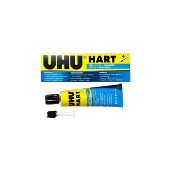 UHU ΚΟΛΛΑ HART ΜΑΚΕΤΩΝ-ΜΟΝΤΕΛΙΣΜΟΥ 35ml 10 ΤΕΜΑΧΙΑ (Το προιόν πωλείται σε μεμονωμένα τεμάχια του ενός)