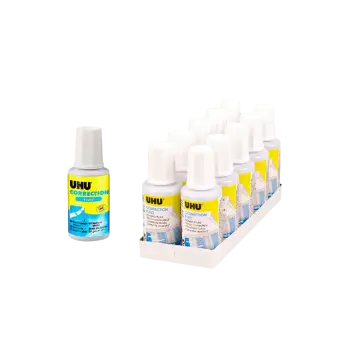 UHU ΔΙΟΡΘΩΤΙΚΟ ΥΓΡΟ 20ml 10 ΤΕΜΑΧΙΑ (Το προιόν πωλείται σε μεμονωμένα τεμάχια του ενός)