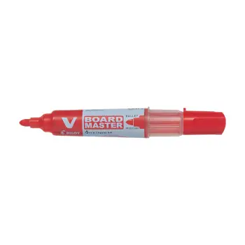 PILOT ΜΑΡΚΑΔΟΡΟΣ ΠΙΝΑΚΟΣ V-BOARD MASTER MEDIUM ΚΟΚΚΙΝΟ 10 ΤΕΜΑΧΙΑ (Το προιόν πωλείται σε μεμονωμένα τεμάχια του ενός)