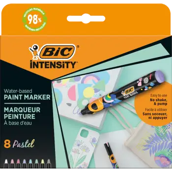 Μαρκαδόροι BIC Intensity Paint Pastel