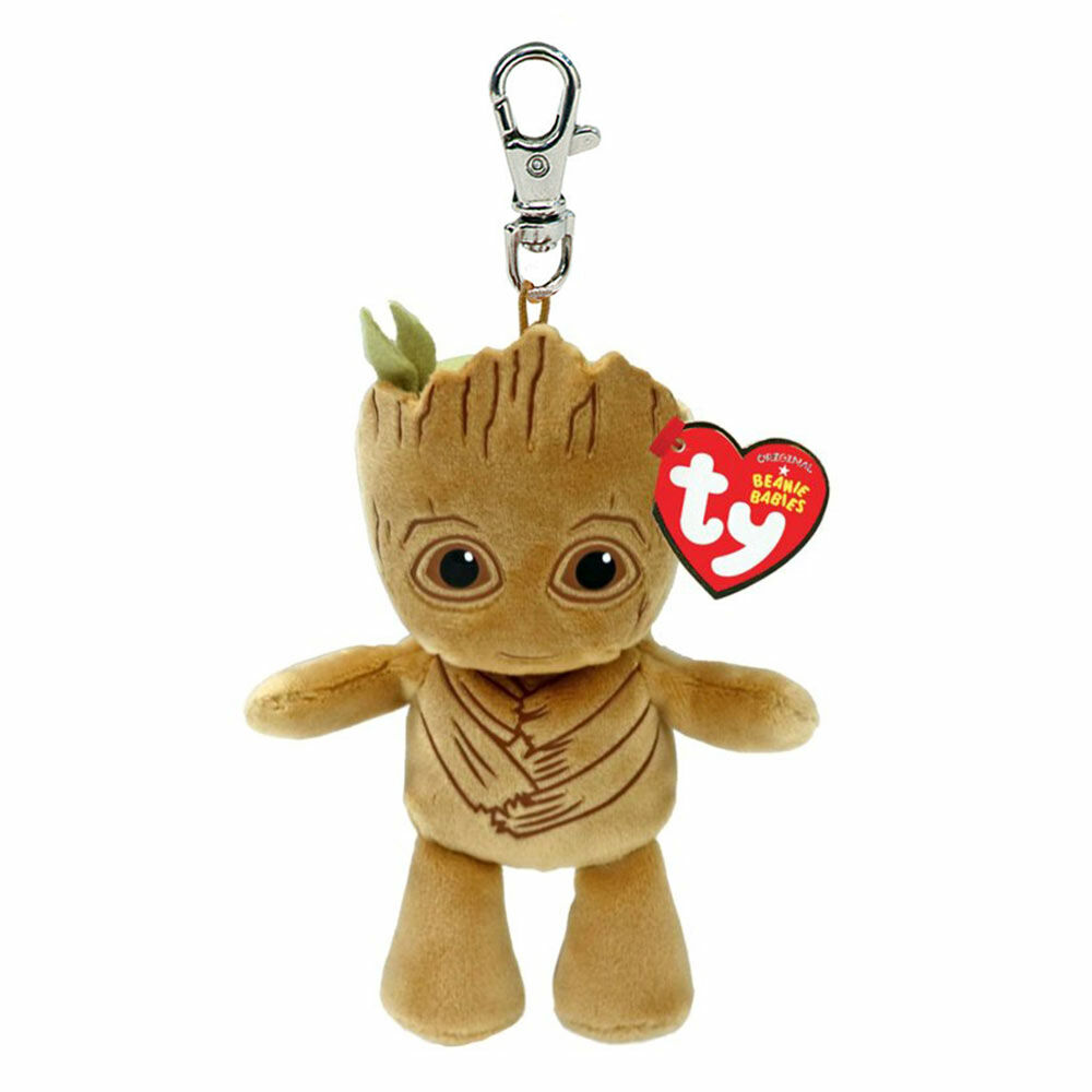 TY BEANIE BABIES ΛΟΥΤΡΙΝΟ ΜΠΡΕΛΟΚ MARVEL: GROOT 8,5 ΕΚ.