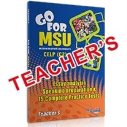 GO FOR MSU CELP (C2) 15 COMPLETE PRACTICE TESTS TCHR'S