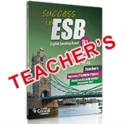 SUCCESS IN ESB B1 TCHR'S 10 PR.TESTS & 2 SAMPLE PAPER 2018