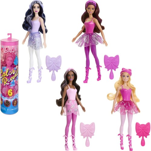 BARBIE COLOR REVEAL ΚΟΥΚΛΑ ΜΠΑΛΑΡΙΝΑ HRK18 - ΤΥΧΑΙΑ ΕΠΙΛΟΓΗ