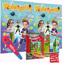 HOBBYVILLE JUNIOR A TO B ΠΑΚΕΤΟ( S.READERS LEVEL1 +TALKING PEN HOBBYVILLE )