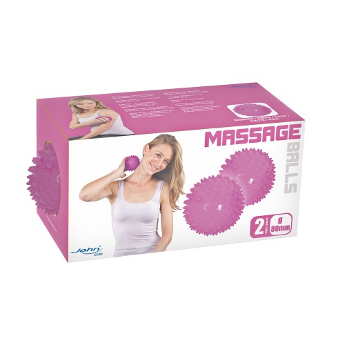 ΜΠΑΛΑΚΙΑ ΜΑΣΑΖ 8CM, ΣΕΤ 2ΤΕΜ.