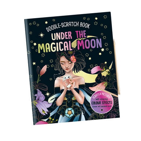 UNDER THE MAGICAL MOON SCRATCH AND RELAX UNDER THE MAGICAL MOON SCRATCH AND RELAX