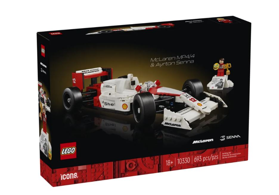 LEGO® Icons: McLaren MP4/4 & Ayrton Senna