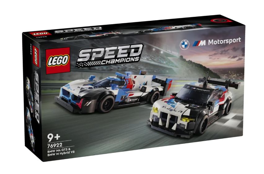 LEGO® Speed Champions: BMW M4 GT3 & BMW M Hybrid V8 race cars