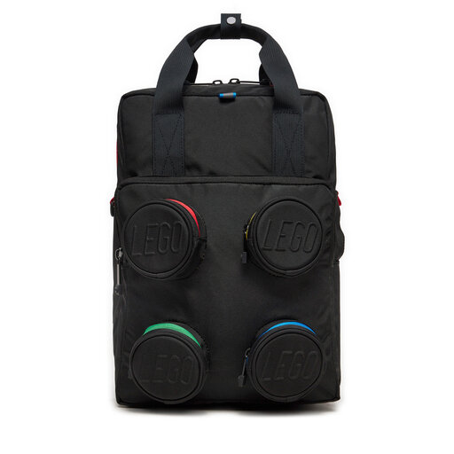 LEGO® BRICK 2X2 ΣΑΚΙΔΙΟ ΠΛΑΤΗΣ ΜΑΥΡΟ/MULTICOLORED - 20205-0354