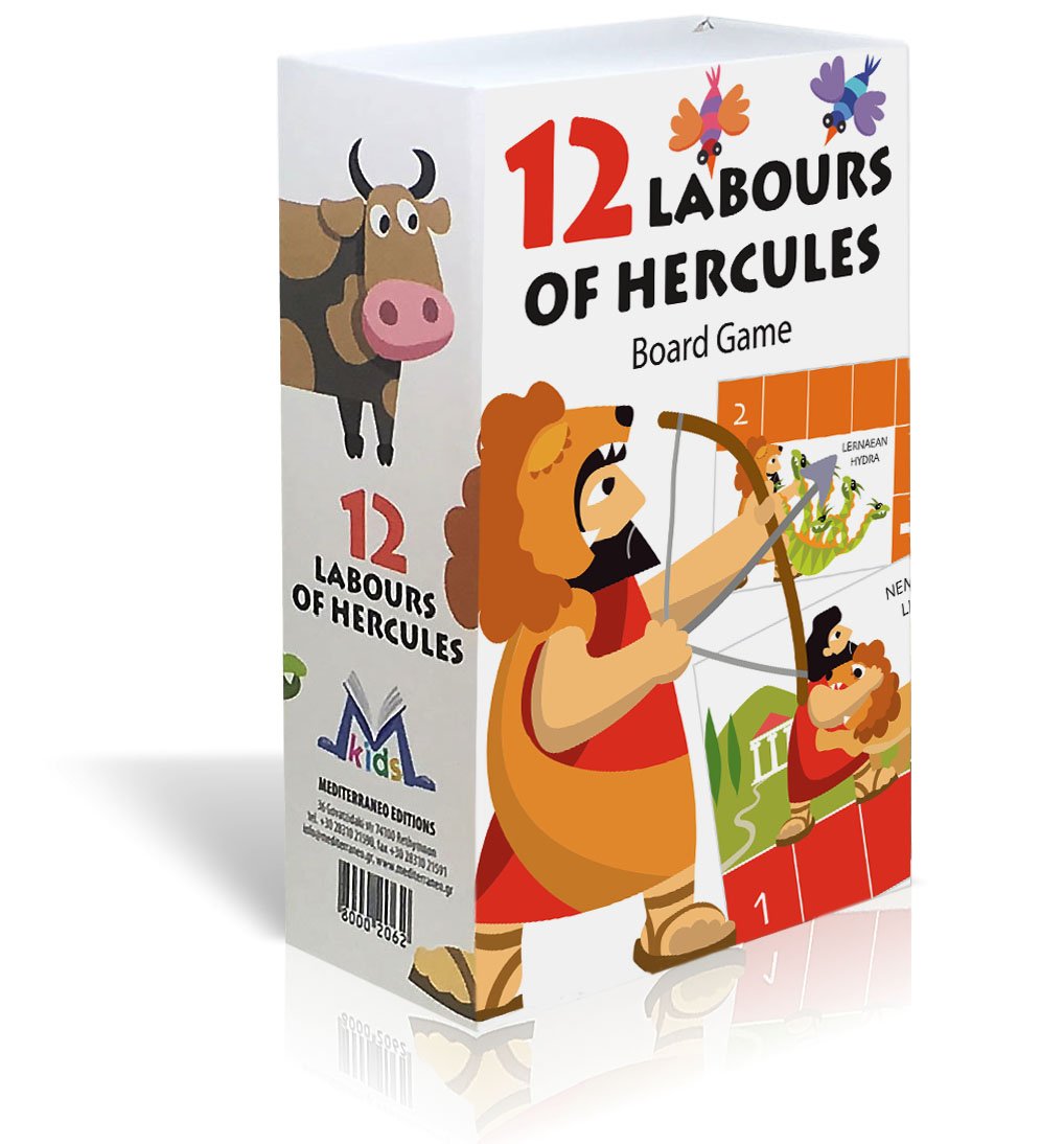 12 LABOURS OF HERCULES BOARD GAME