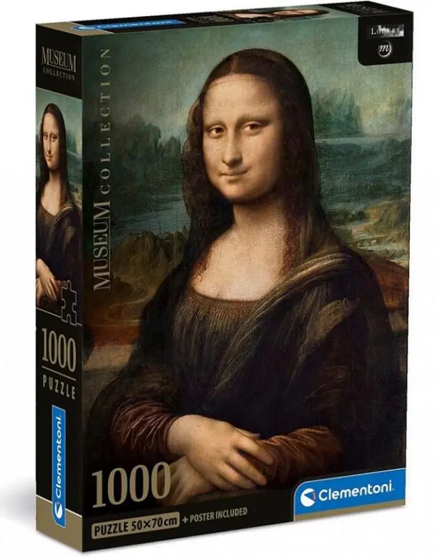 ΠΑΖΛ 1000 MUSEUM LEONARDO: ΜΟΝΑ ΛΙΖΑ COMPACT BOX