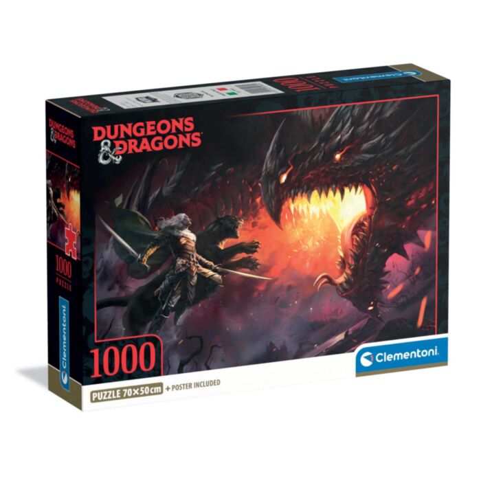 ΠΑΖΛ 1000 H.Q. DUNGEONS & DRAGONS - COMPACT BOX