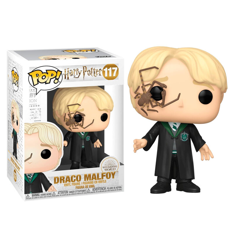 Funko Pop! Harry Potter: Wizarding World - Draco Malfoy with Whip Spider #117 Vinyl Figure