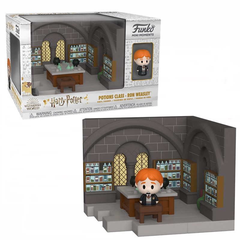 FUNKO MINI MOMENTS DIORAMA: HARRY POTTER POTIONS CLASS VINYL FIGURES