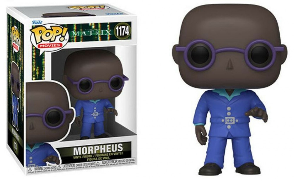FUNKO POP! MOVIES : THE MATRIX RESURRECTIONS - MORPHEUS #1174 VINYL FIGURE