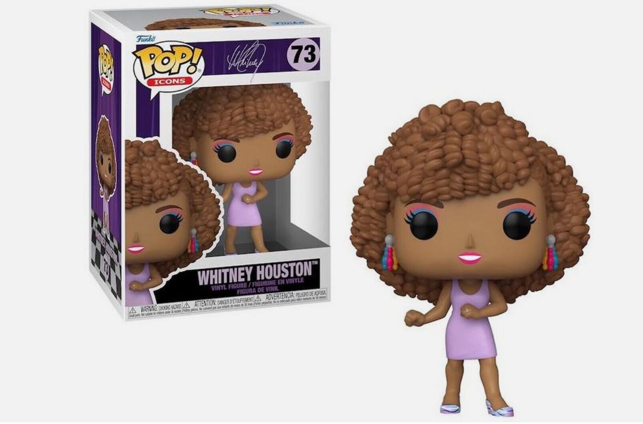 FUNKO POP! ICONS: WHITNEY - WHITNEY HOUSTON (IWDWS) #73 VINYL FIGURE