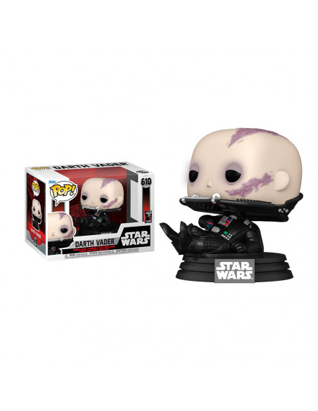 FUNKO POP! DISNEY STAR WARS: RETURN OF THE JEDI 40TH - DARTH VADER (UNMASKED) #610 BOBBLE-HEAD VINYL