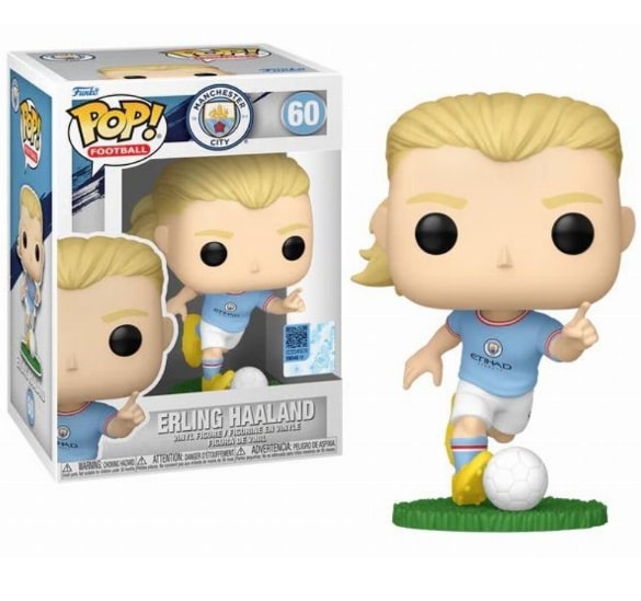 FUNKO POP! FOOTBALL: MANCHESTER CITY - ERLING HAALAND #60 VINYL FIGURE