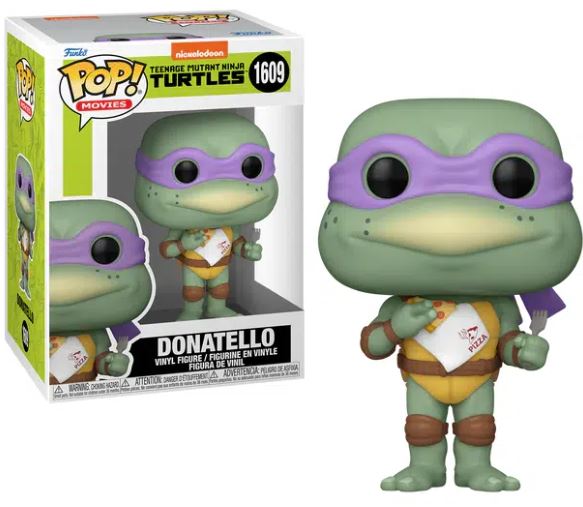 Funko Pop! Movies: Teenage Mutant Ninja Turtles - Donatello with Napkin #1609 Vinyl Figure