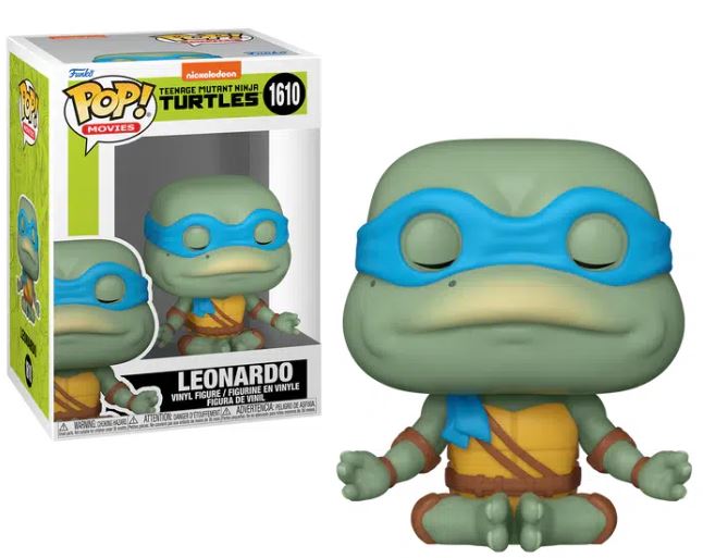 Funko Pop! Movies: Teenage Mutant Ninja Turtles - Leonardo (Meditating) #1610 Vinyl Figure