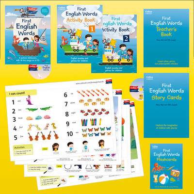 FIRST ENGLISH WORDS : ACTIVITY BOOK PB