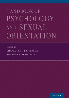 HANDBOOK OF PSYCHOLOGY AND SEXUAL ORIENTATION