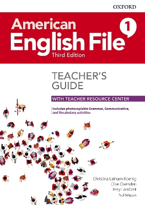 AMERICAN ENGLISH FILE 1 TCHR'S GUIDE (+ DIGITAL RESOURCES) 3RD ED