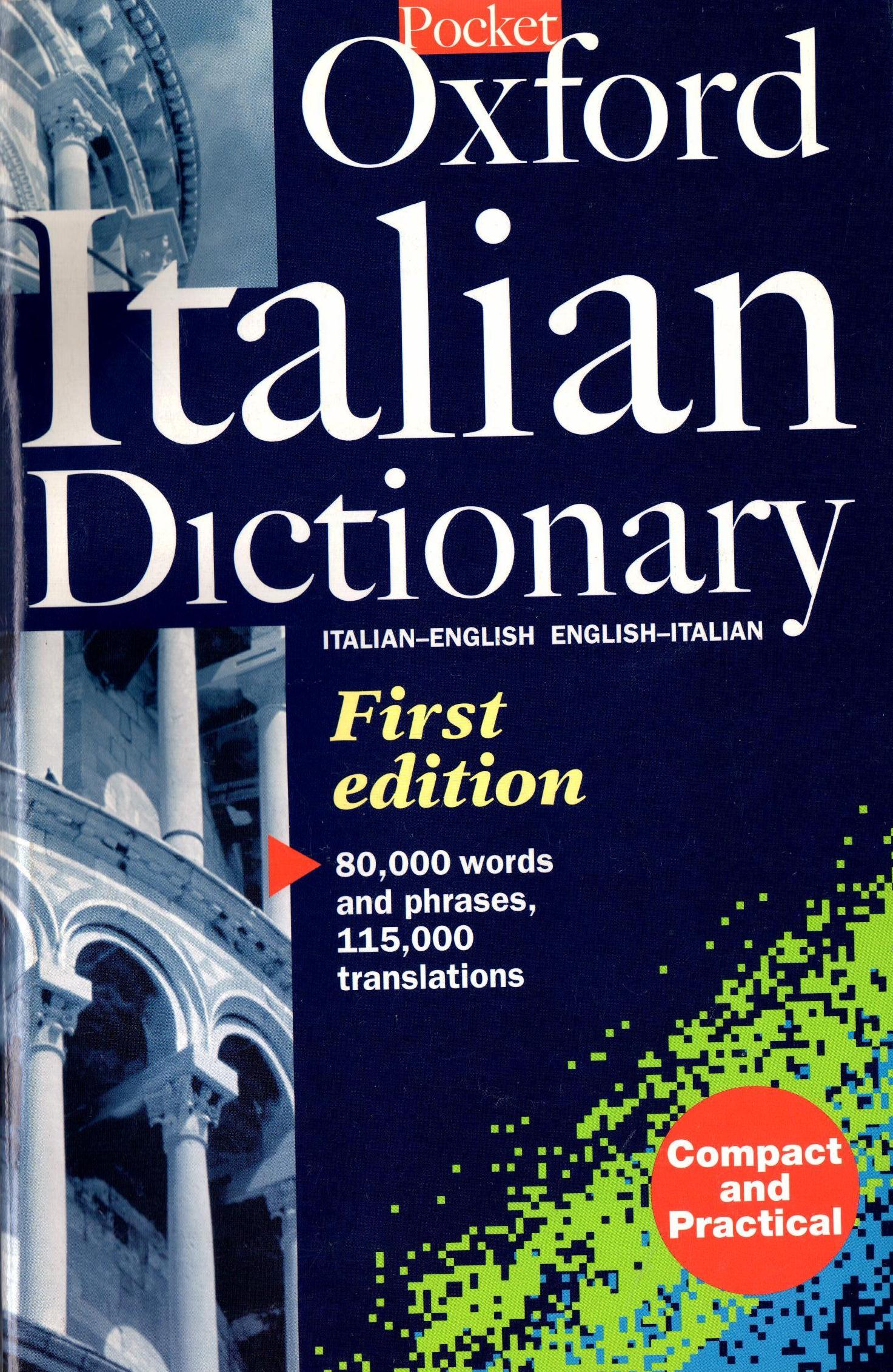 OXFORD POCKET ITALIAN DICTIONARY @ PB