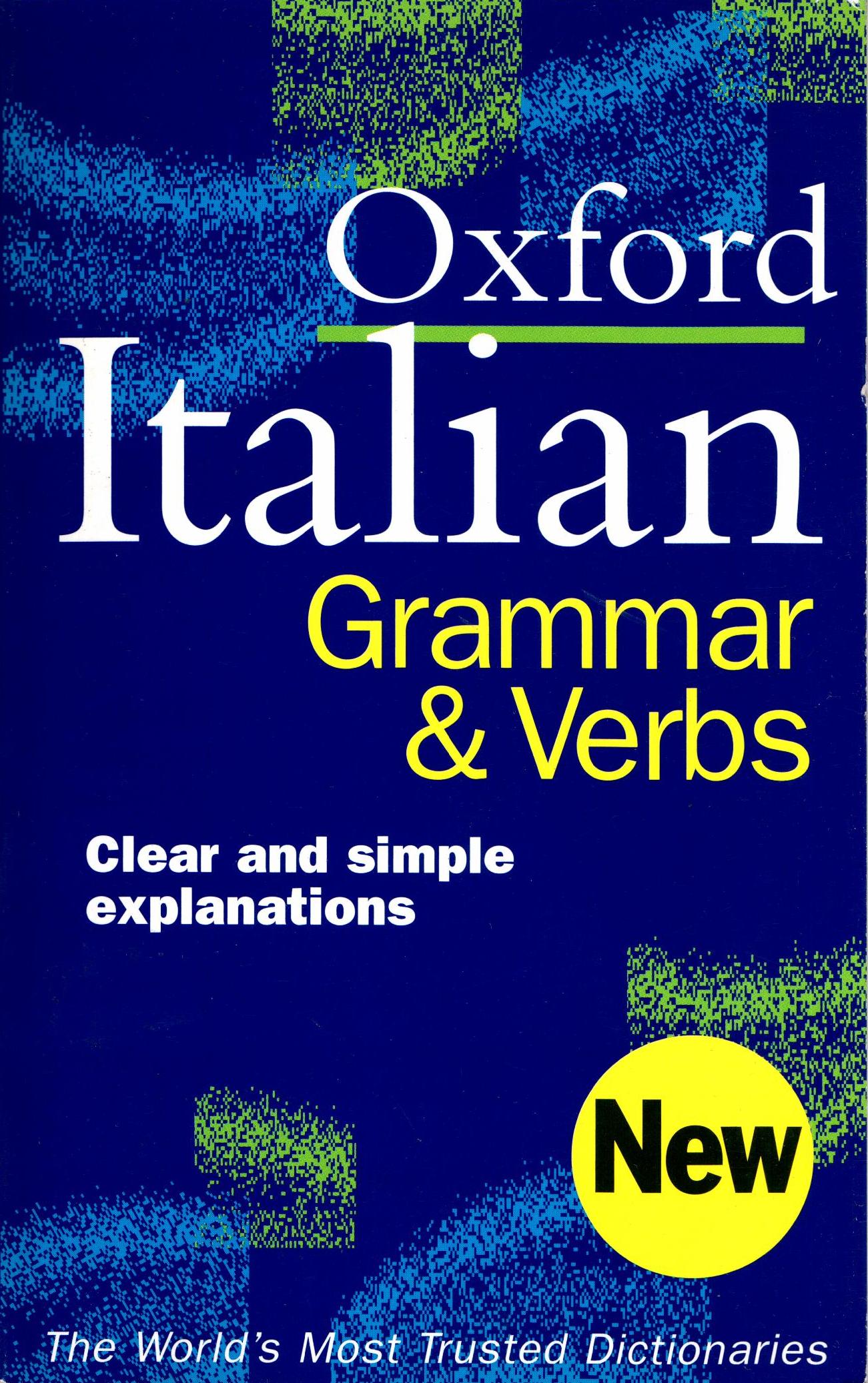 OXFORD ITALIAN GRAMMAR & VERBS  PB