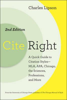 CITE RIGHT CITE RIGHT