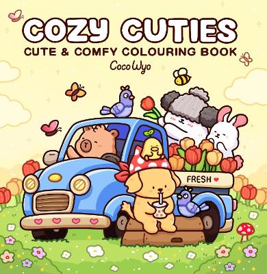 Cozy Cuties: Cute and Comfy Colouring Book
