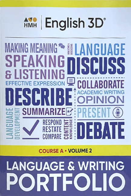 English 3D Course A Volume 2 Language & Writing Portfolio (student consumable)